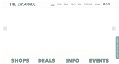 Desktop Screenshot of esplanademall.com